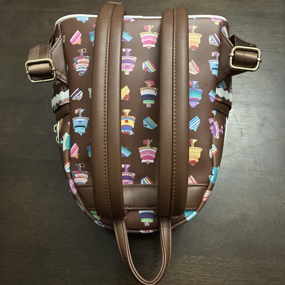 Loungefly Disney Princess and Sidekicks Pastry Cake Mini Backpack Cute! - Picture 4 of 7